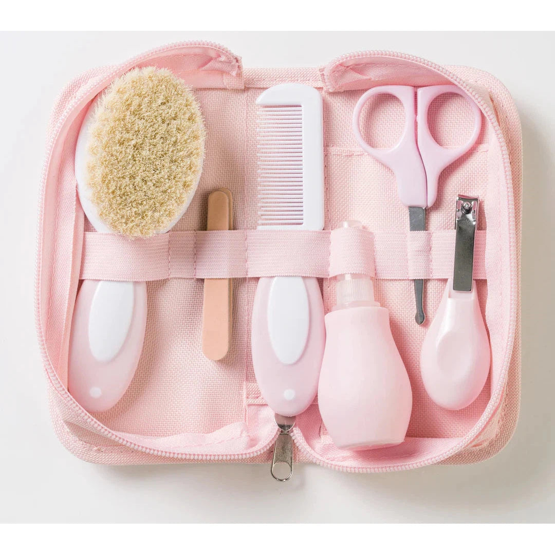 Pink Saro Baby Grooming Kit - All - in - One Essential Set