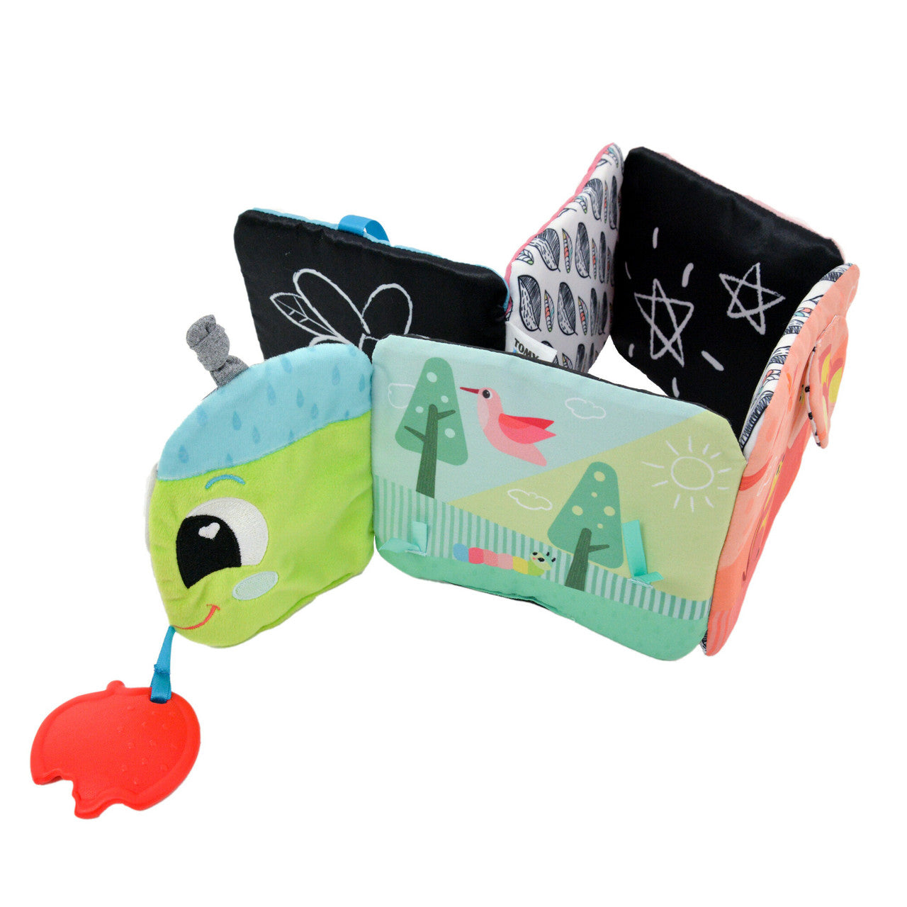 Lamaze Colorful Folding Sensory Caterpillar Toy for Babies' Learning Journeys