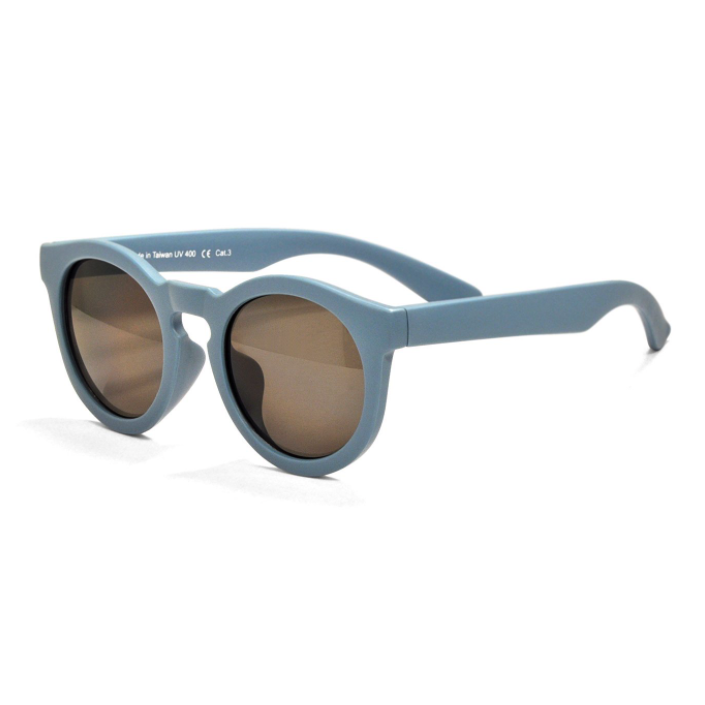 Hot Deal! Real Shades Chill Sunglasses - Steel Blue, Unbreakable with 100% UVA UVB Protection