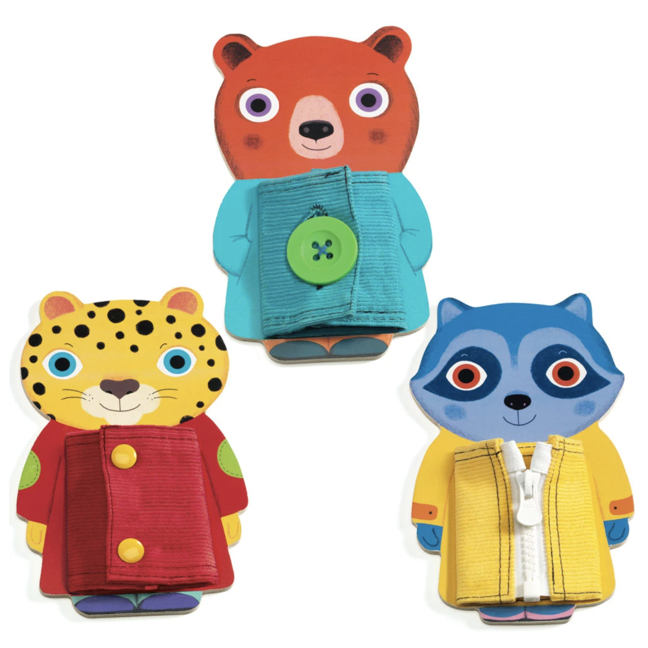 DJECO Ziptou Educational Learning Toy for Infants and Toddlers