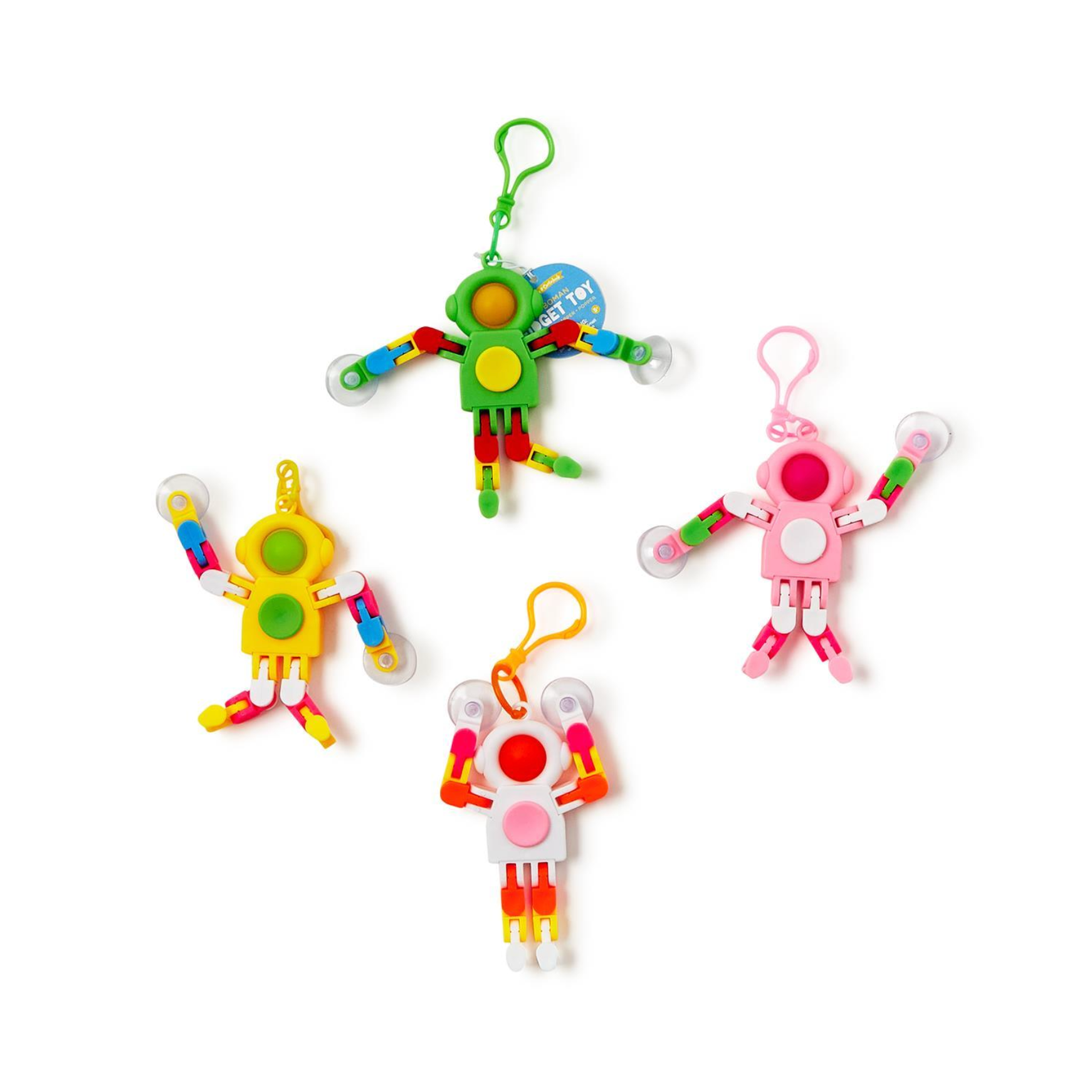 Multi - Functional Cupcakes & Cartwheels Roboman Fidget Toy