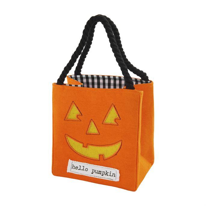 Hot! Mud Pie LED Lighted Treat Canvas Bag
