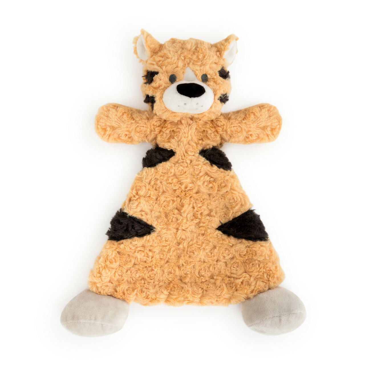 Demdaco Cozy Rattle Blankie - Tobias the Adorable Tiger