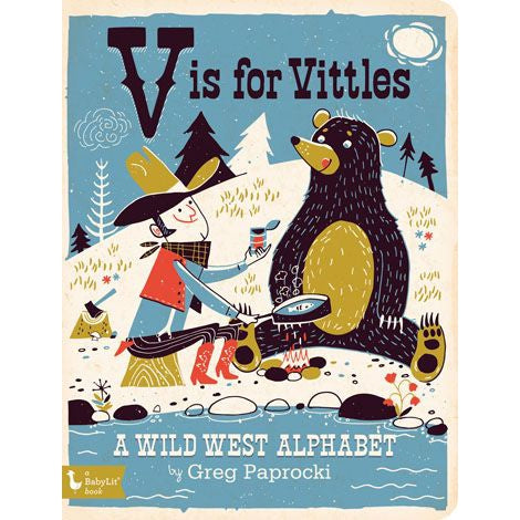 Hot Deal! Gibbs Smith V Is for Vittles Board Book - ABCs & Wild West History