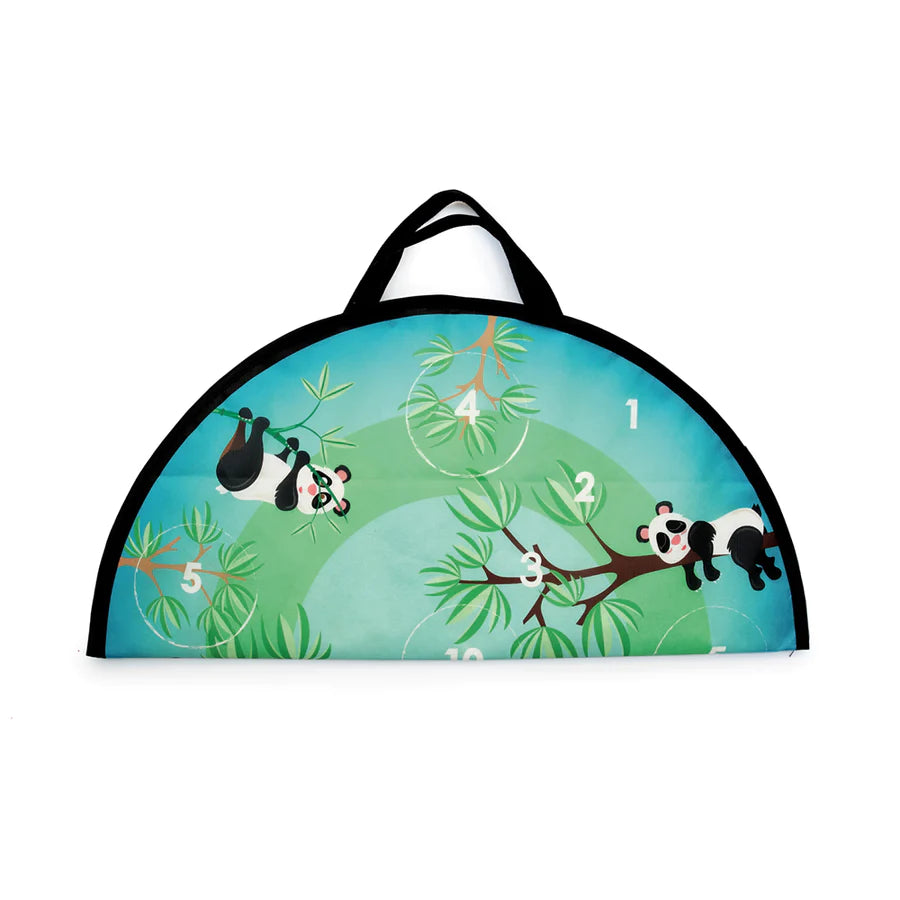 Hot Sale! Panda-themed Scratch Europe Magnetic Disk Tossing Game for Kids Aged 3+