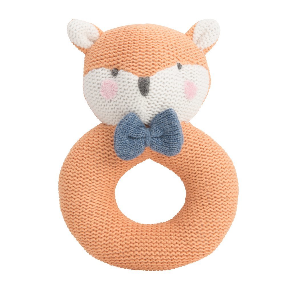 Adorable Baby Knitted Rattle Rings - Ideal Gift