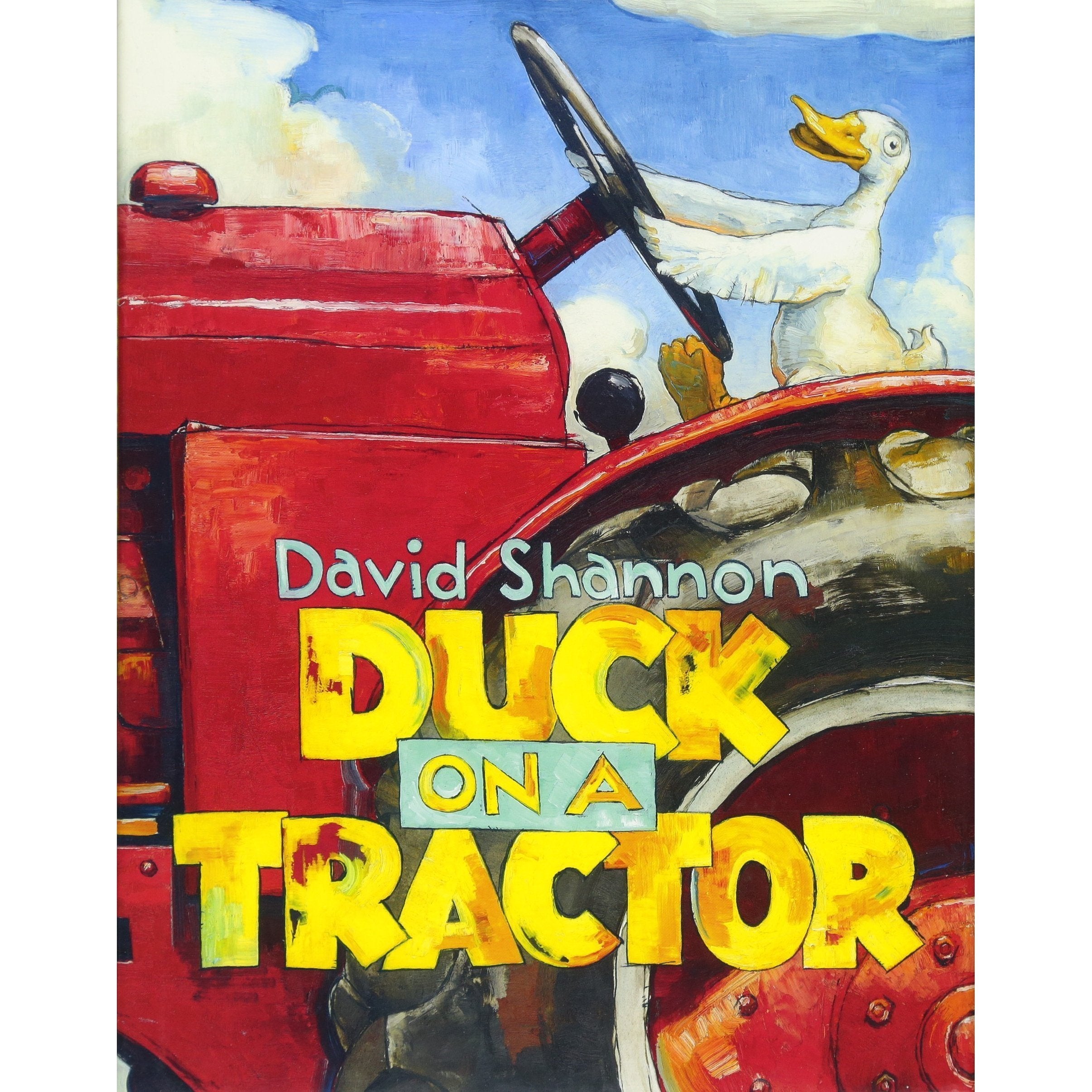 Hot Deal! Scholastic's Hardcover Book - Duck On A Tractor