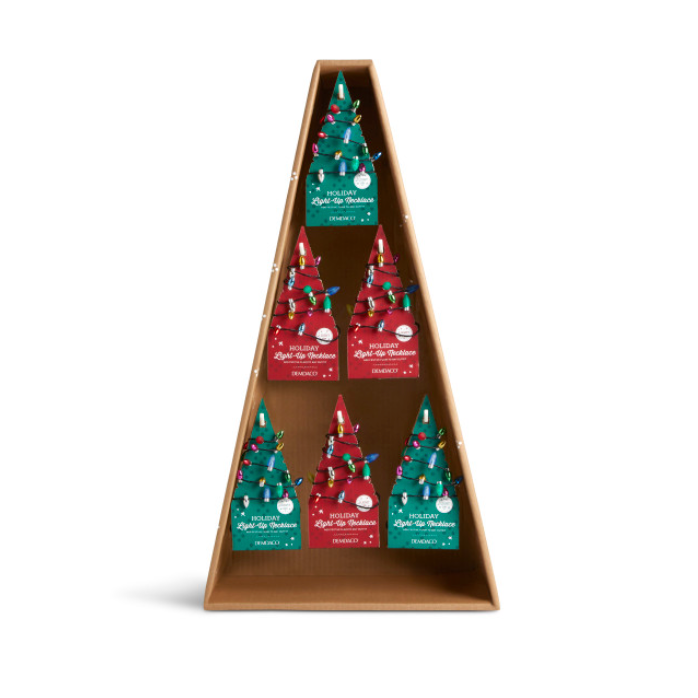 Hot Sale! Demdaco Lit Holiday Necklace for a Festive and Jolly Look