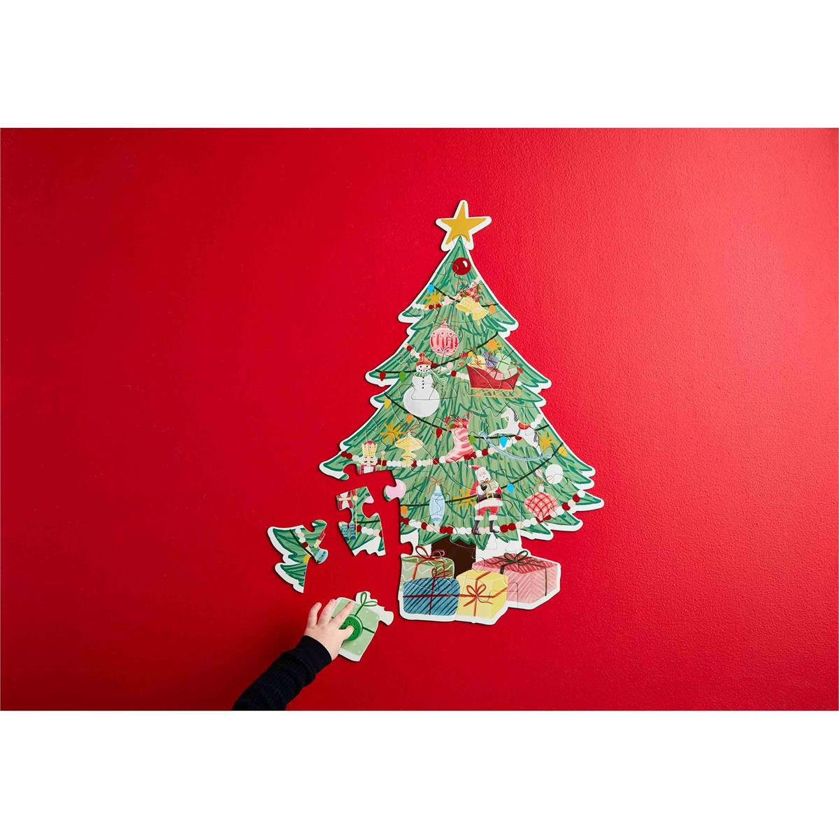 Mud Pie Jumbo Musical Christmas Tree Floor Puzzle for Ages 3+