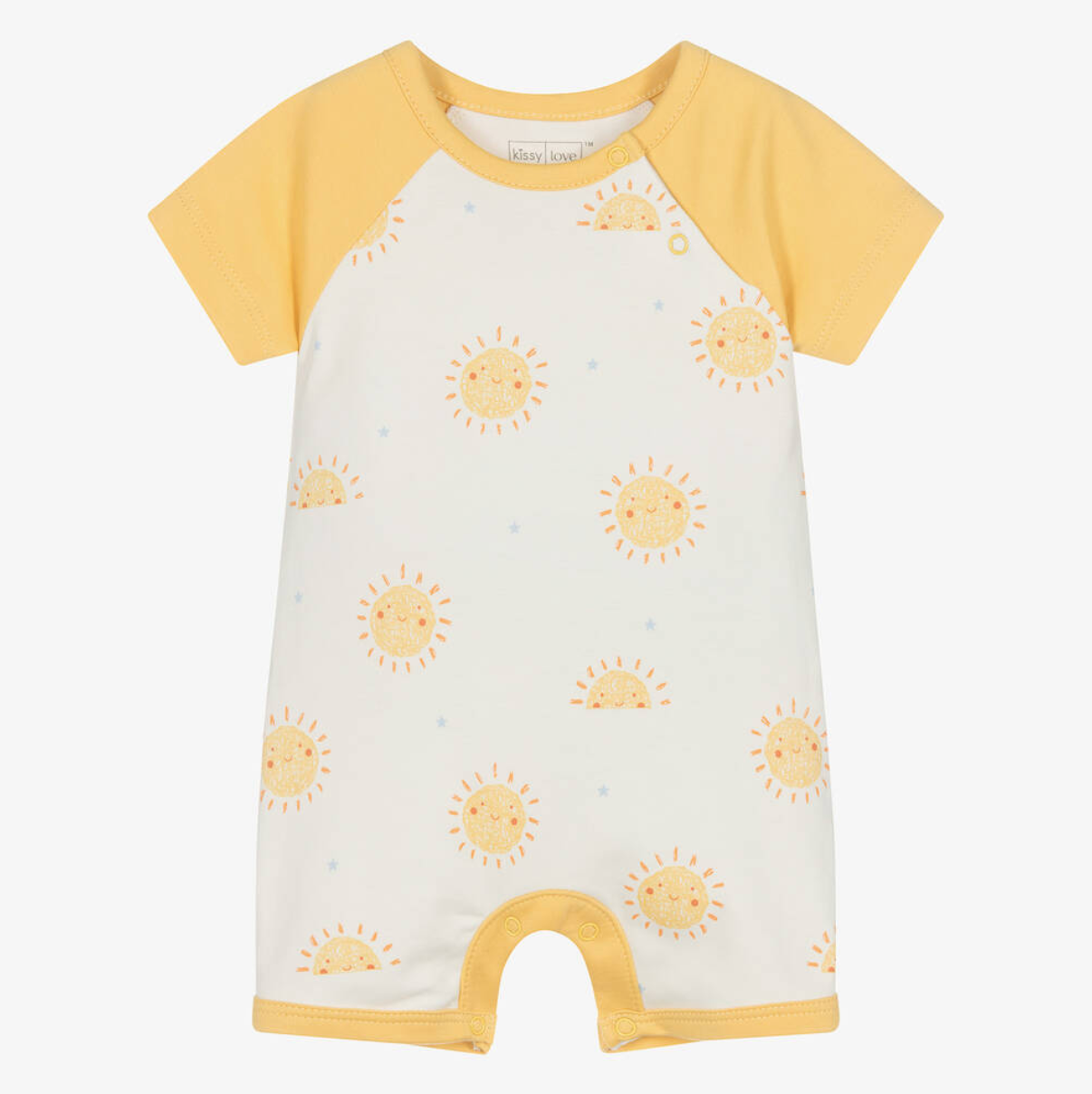 Hot Deal! Kissy Love Baby Sunny Day Short Playsuit for Boys and Girls
