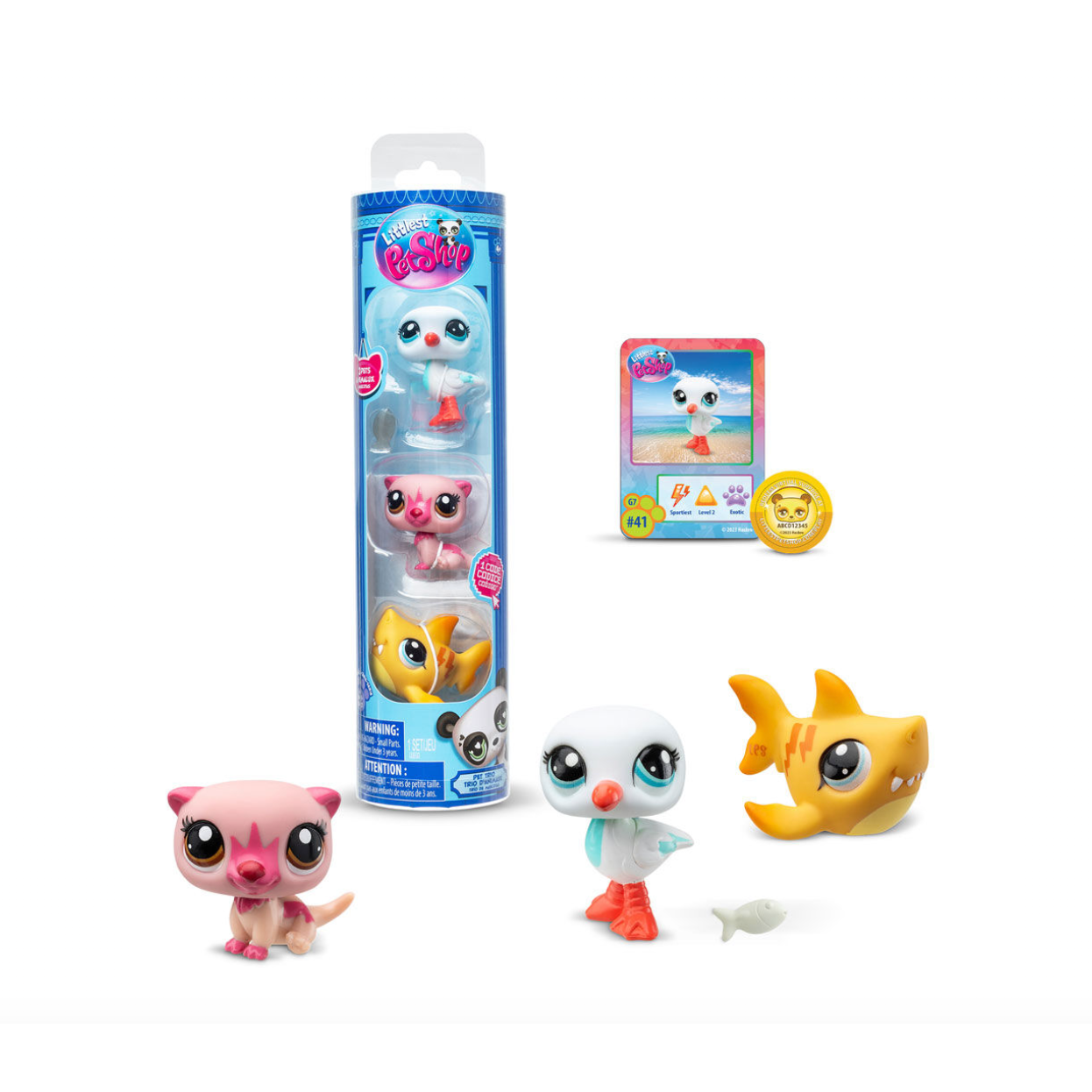 Hot Deal: Schylling Littlest Pet Shop Series 1 Trio of Collectible Bobblin' Head Pets