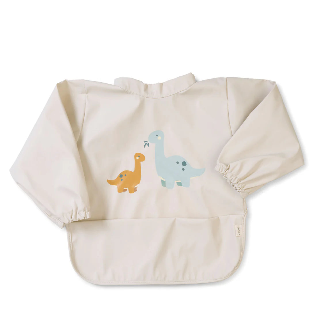 Saro Waterproof Baby Bib - Wild Dinos | Adjustable & Stain-Resistant