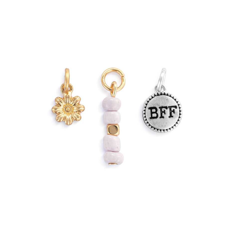 Demdaco 3-Piece Friend Charms Set - Inspiring Journey