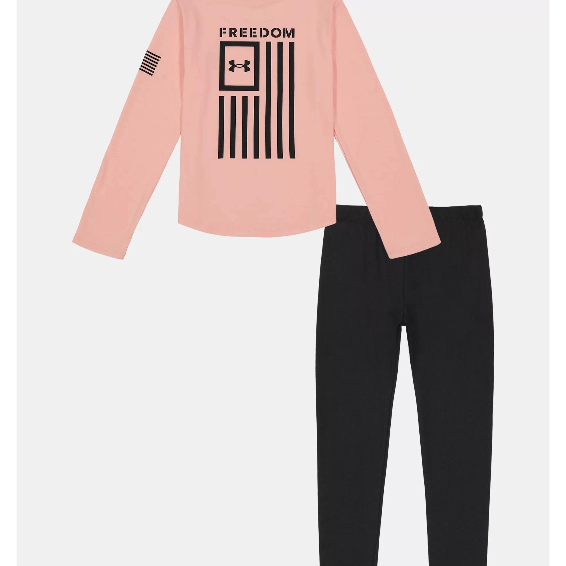 Under Armour Pink Fizz Girls' UA Freedom Flag Set