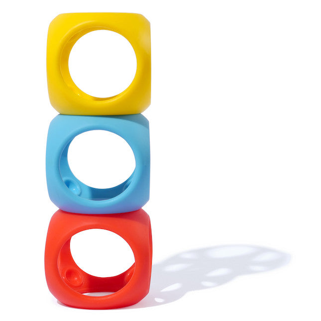 Fat Brain Moluk Oibo Sensory Toys Set of 3 - Perfect Fun for Babies and Kids of All Ages