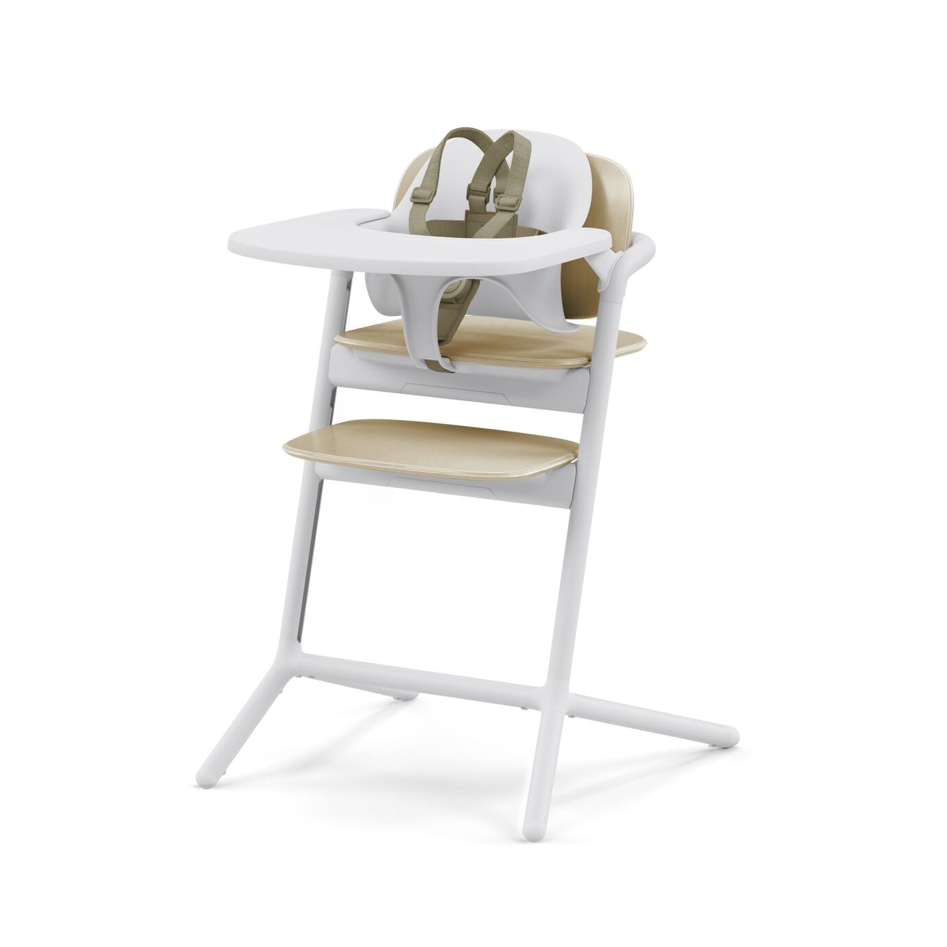 Cybex Gold Lemo 4-in-1 High Chair - Sand/White, Ideal for All Ages