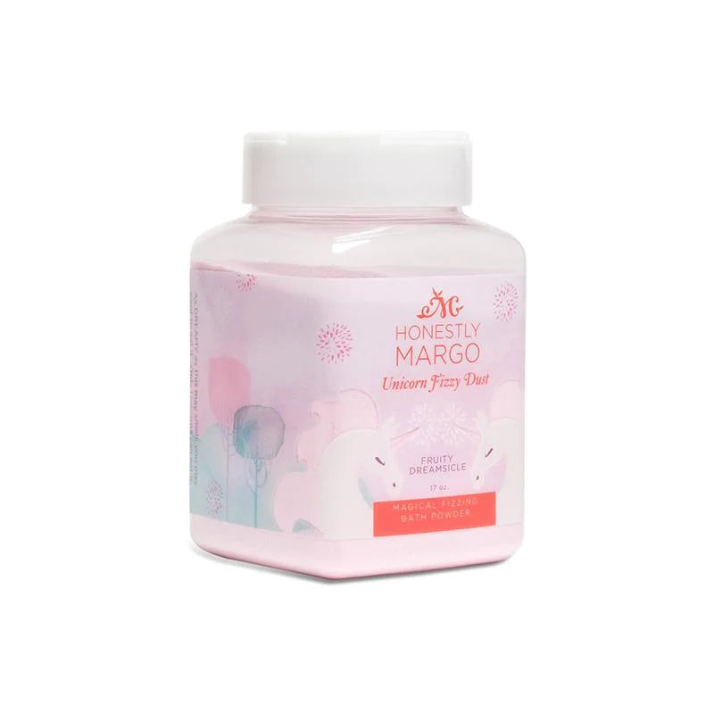 Honestly Margo Vegan Unicorn Fruity Dreamsicle Fizzing Bath Powder