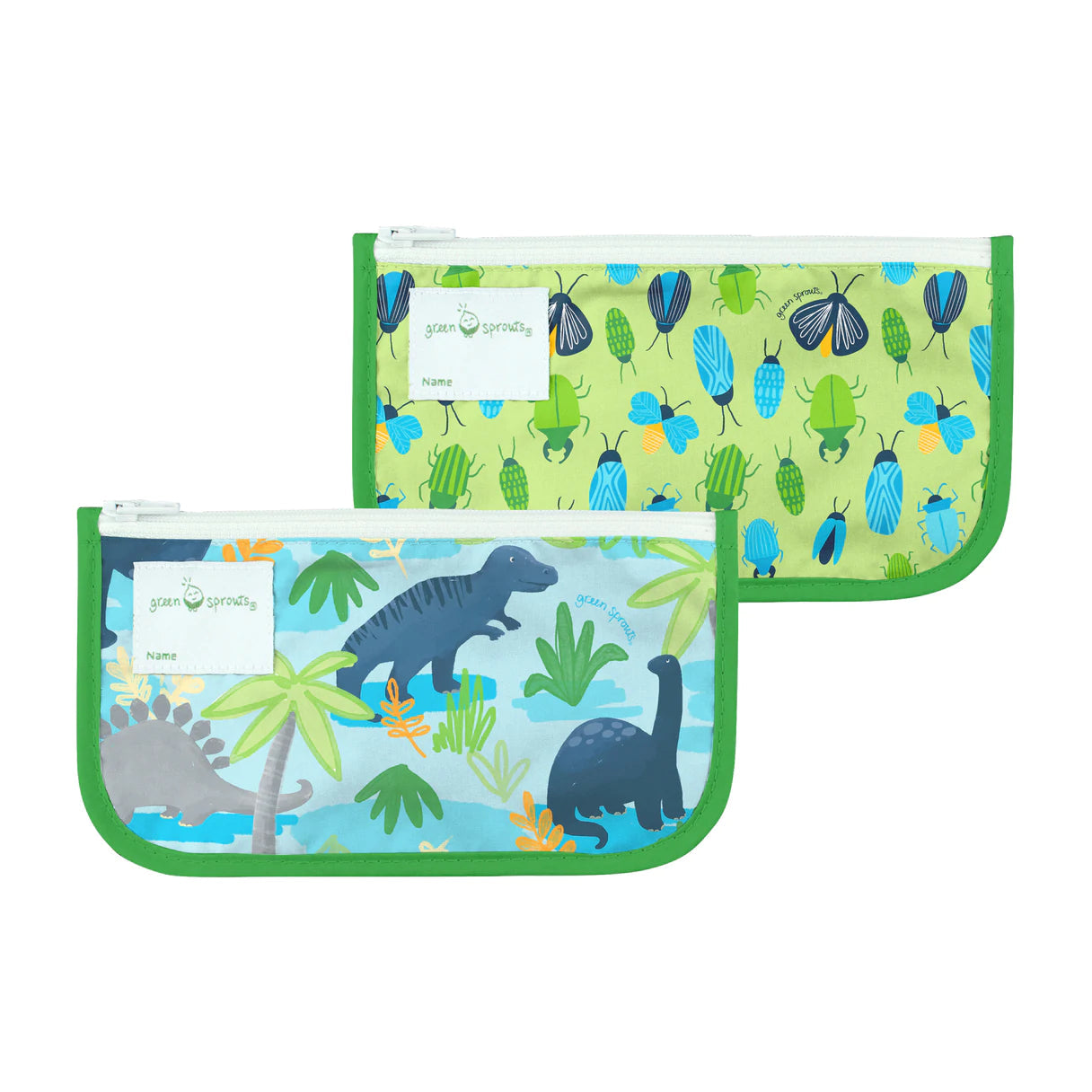 2-Pack Reusable Snack Bags: Safe, Convenient & Eco-Friendly