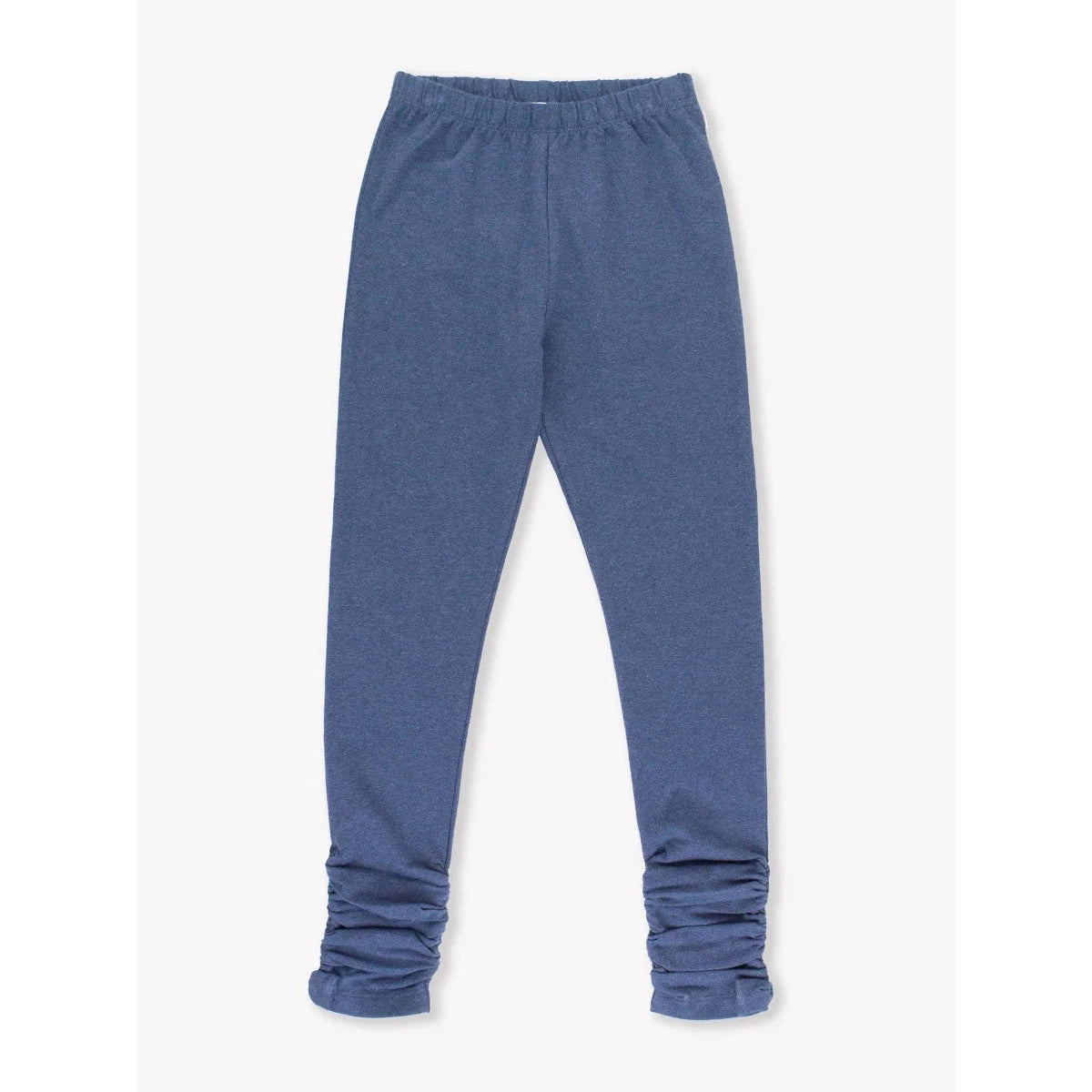 Hot Sale! RuffleButts Faux Denim Ruched Bow Baby Girl Leggings for All Seasons