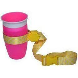 Hot Deal! Yellow Baby Sippy Cup Strap for Convenient Drinking
