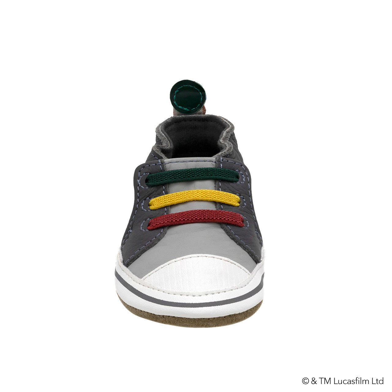 Hot Sale! Robeez Star Wars Boba Fett Grey Soft - Sole Baby Shoes