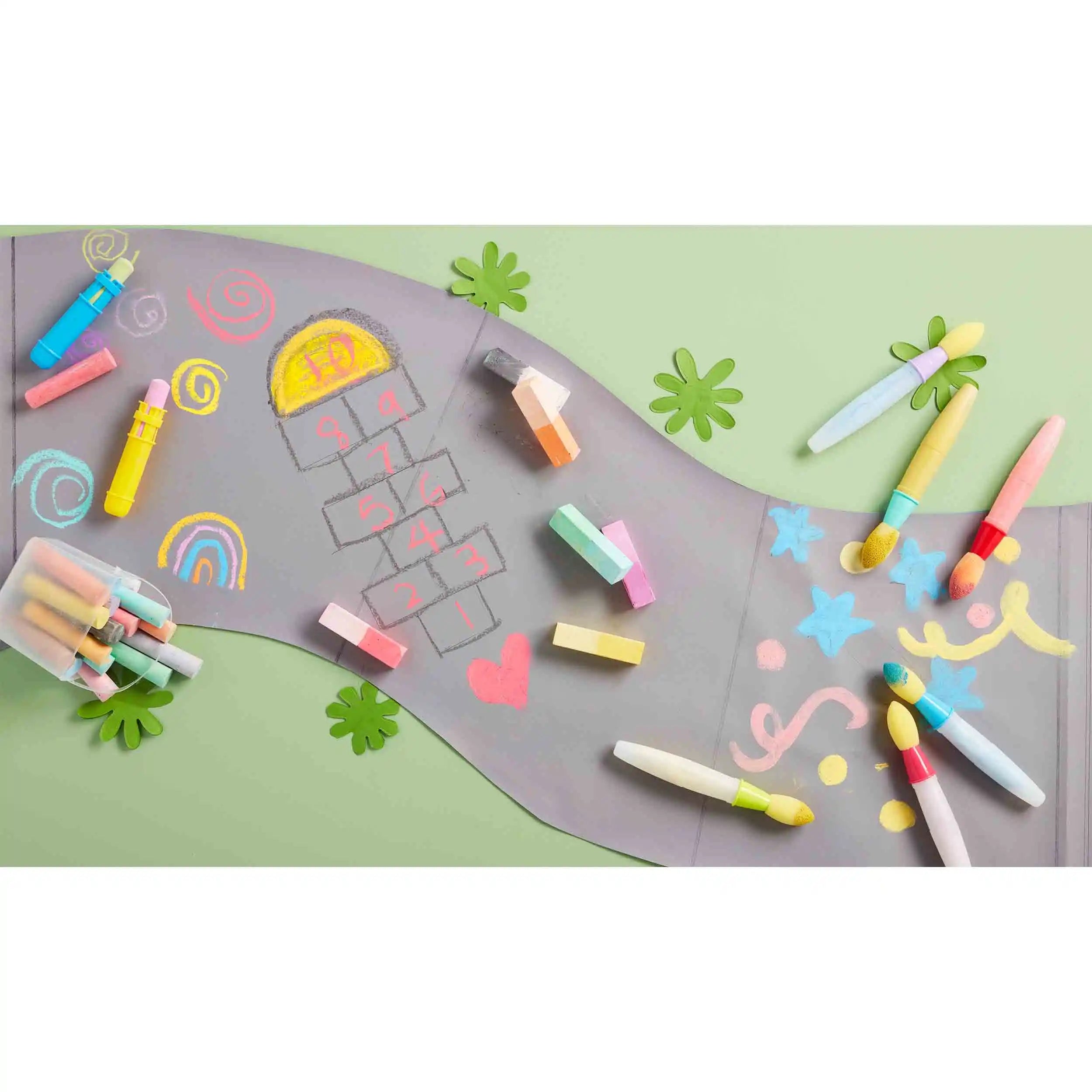 Mud Pie Chalk Paint Brush Set - Great for Kids!