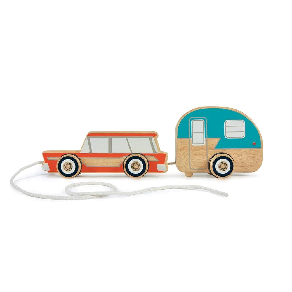 Hot Deal! Fred's Retro Road Trip Camper Pull Toy for Toddlers