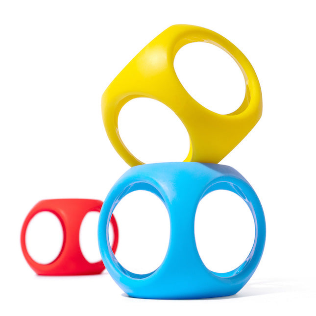 Fat Brain Moluk Oibo Sensory Toys Set of 3 - Perfect Fun for Babies and Kids of All Ages