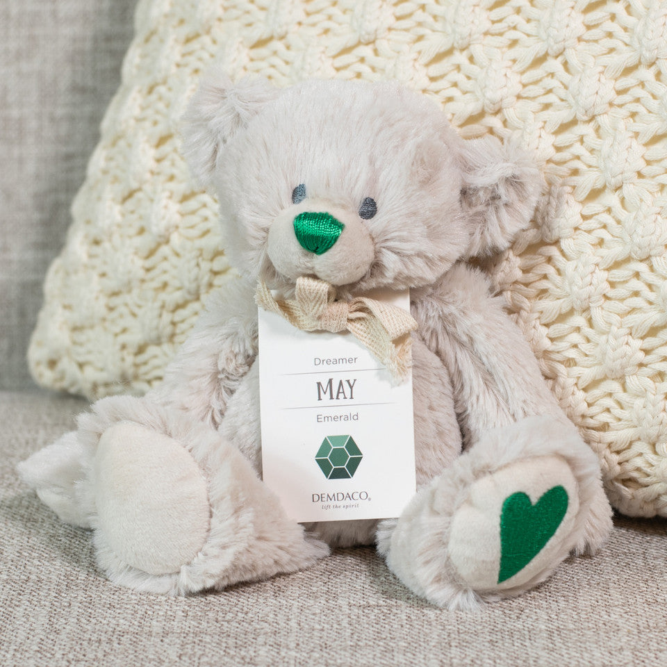 Demdaco May Birthstone Bear - Ideal Gift for Babies