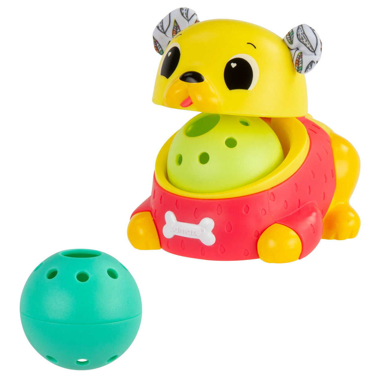 Lamaze Interactive Crawl & Chase Pug Ball Launcher Toy