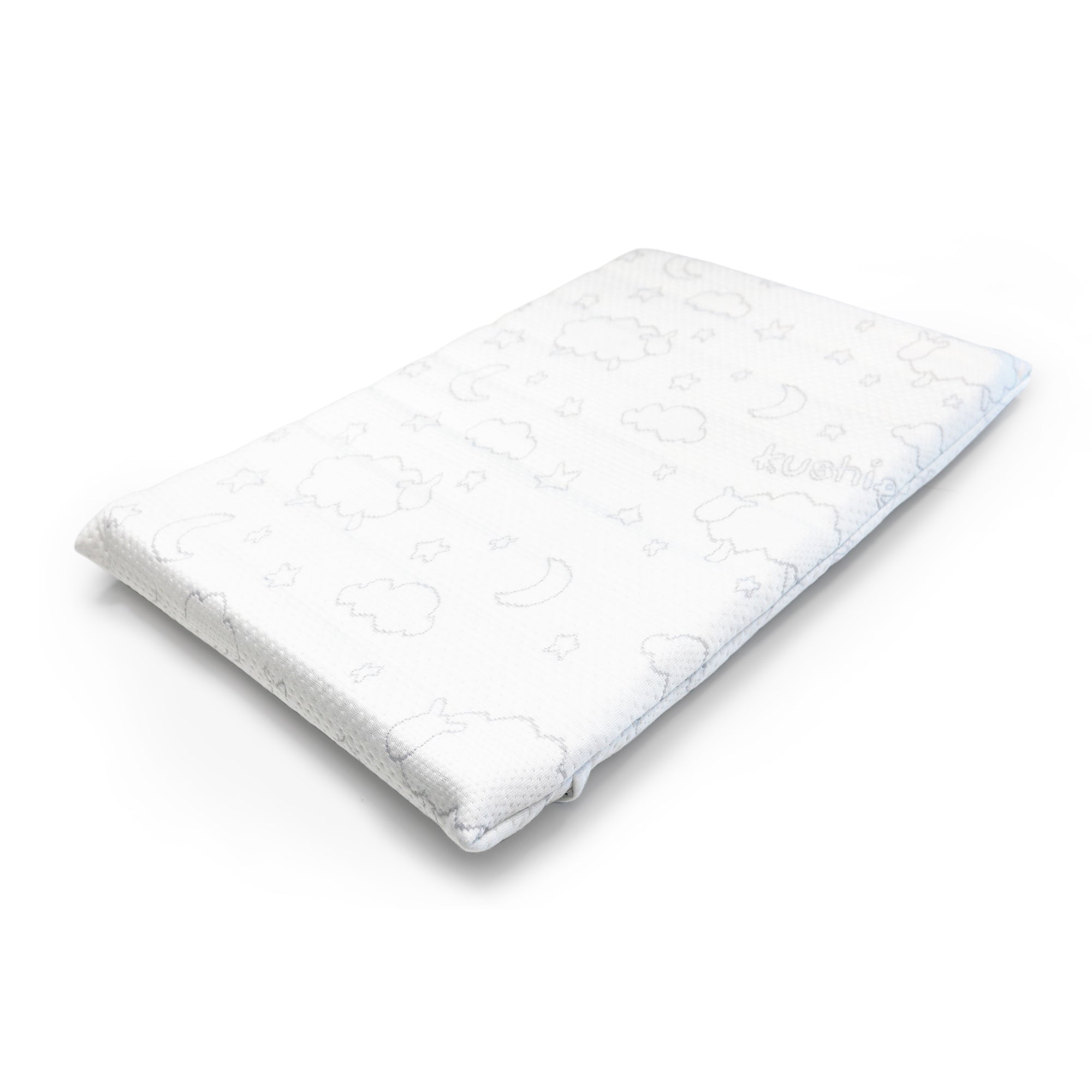 Kushies Toddler Pillow in Beige - Ideal for Kids, Eco - Friendly & Easy to Clean