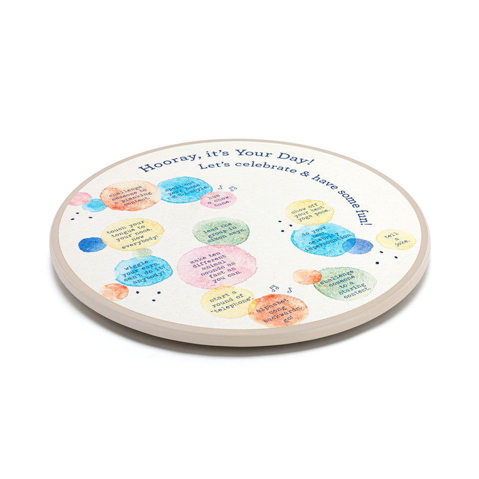Demdaco's Amazing Celebrate Lazy Susan - Perfect for Gatherings