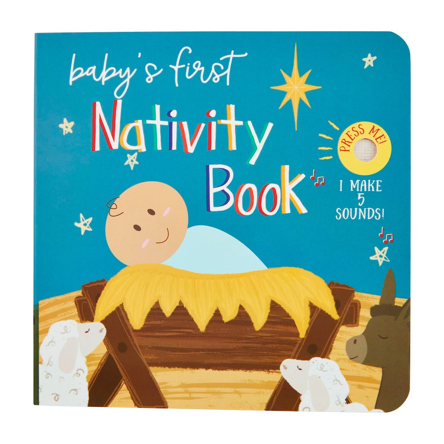 Mud Pie Sound - Enabled Nativity Story Book for Babies Aged 3+