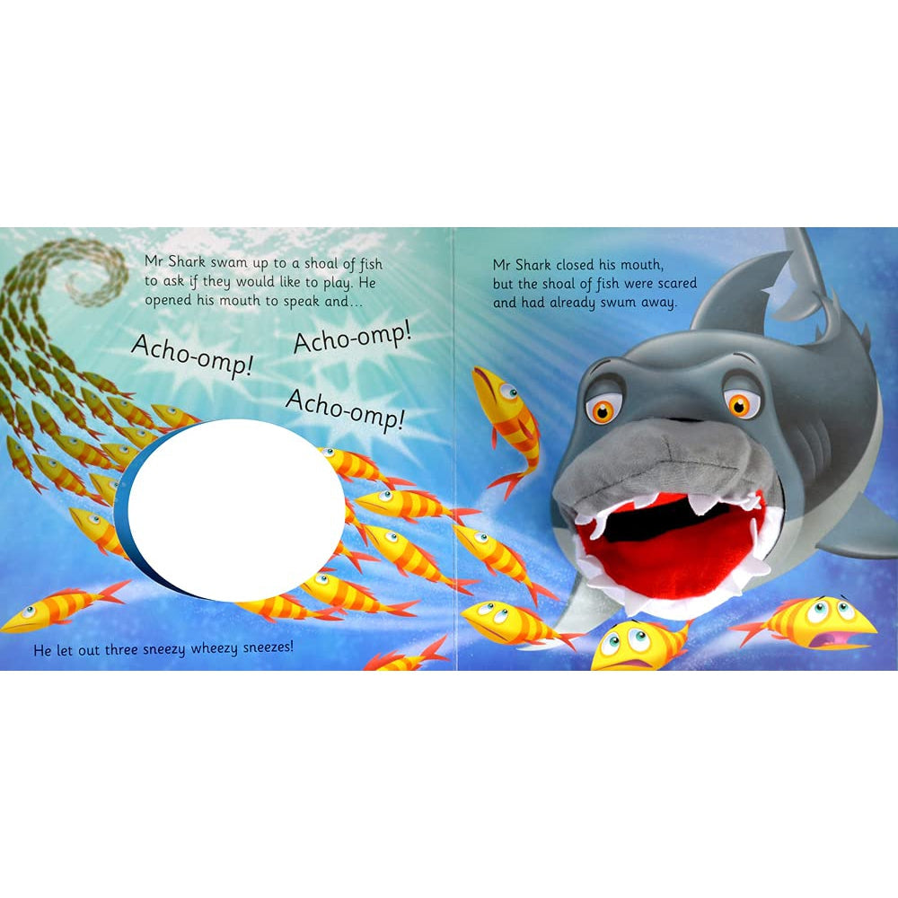 Imagine That Publishing: Tactile Hardcover Book - Sneezy Wheezy Mr. Shark