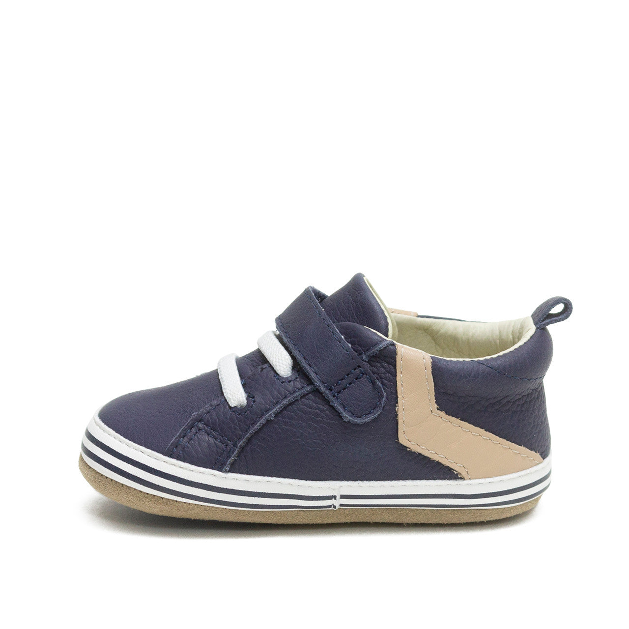 Hot Sale! Robeez Navy Blue Boys' Adam First Kicks Sneakers for Toddlers