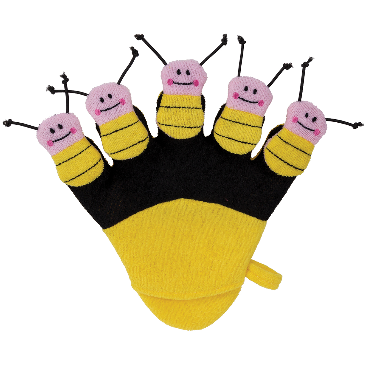 Get Your Hands on This Adorable Terry Bee Bath Glove for a Fun Bath Time - Kingsley Bath Time Buddies