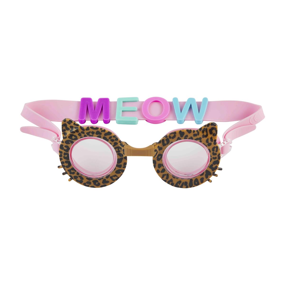 Hot Sale! Girls' Mud Pie Silicone Character UV - Protected Swim Goggles