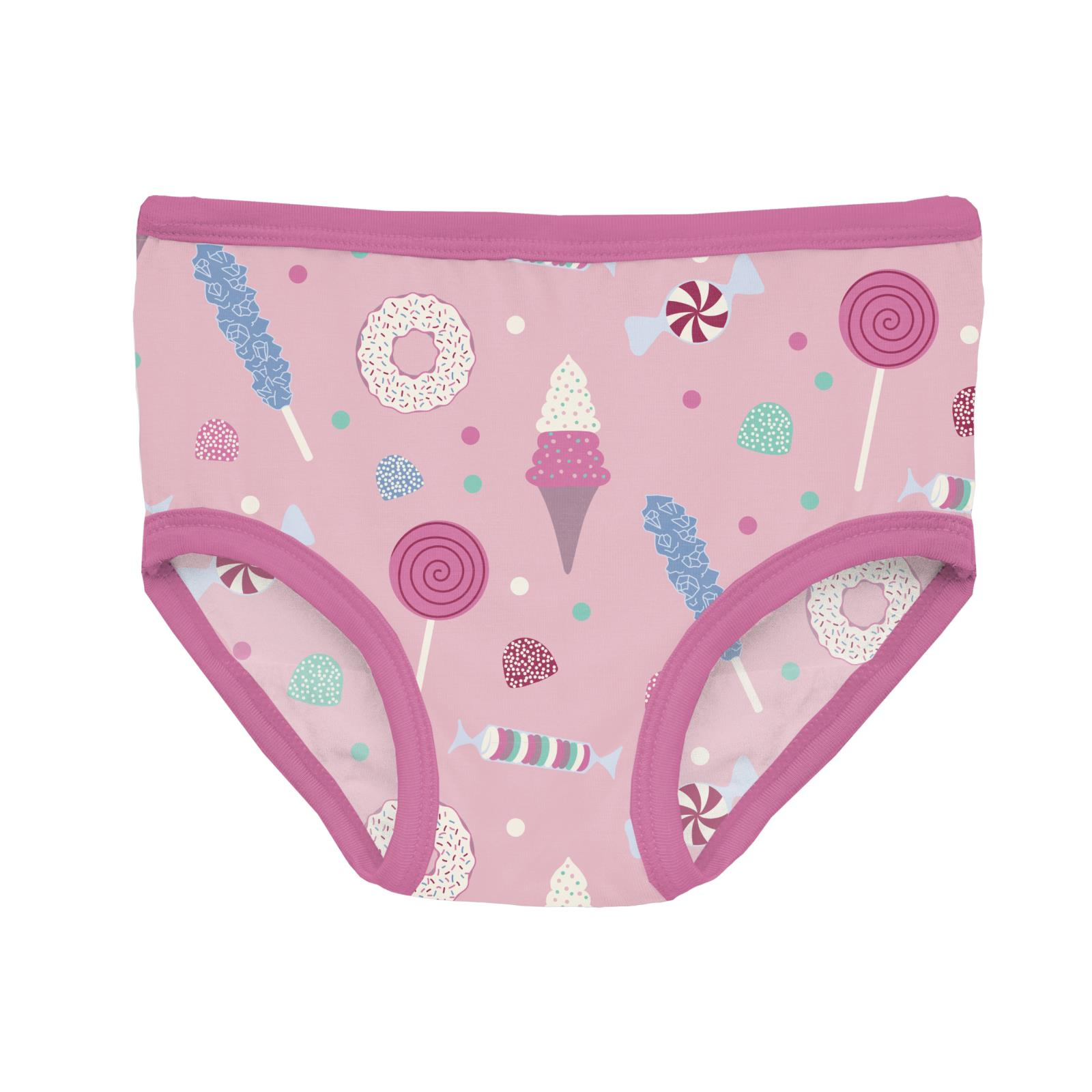 Kickee Pants Cake Pop Candy Dreams Print Girls' Soft Bikini Underwear