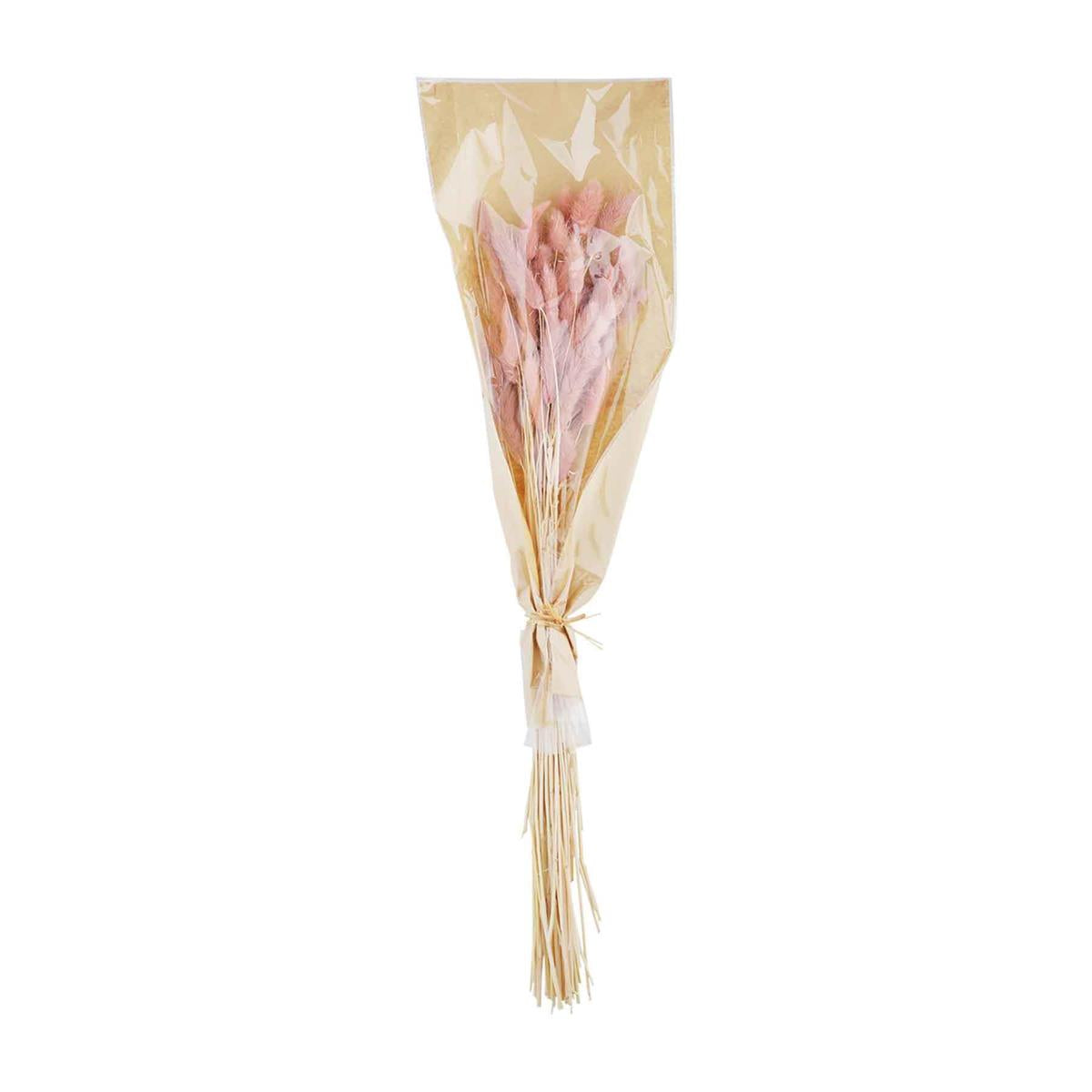 Pink Preserved Bunnytail Stem by Mud Pie for Festive Decor