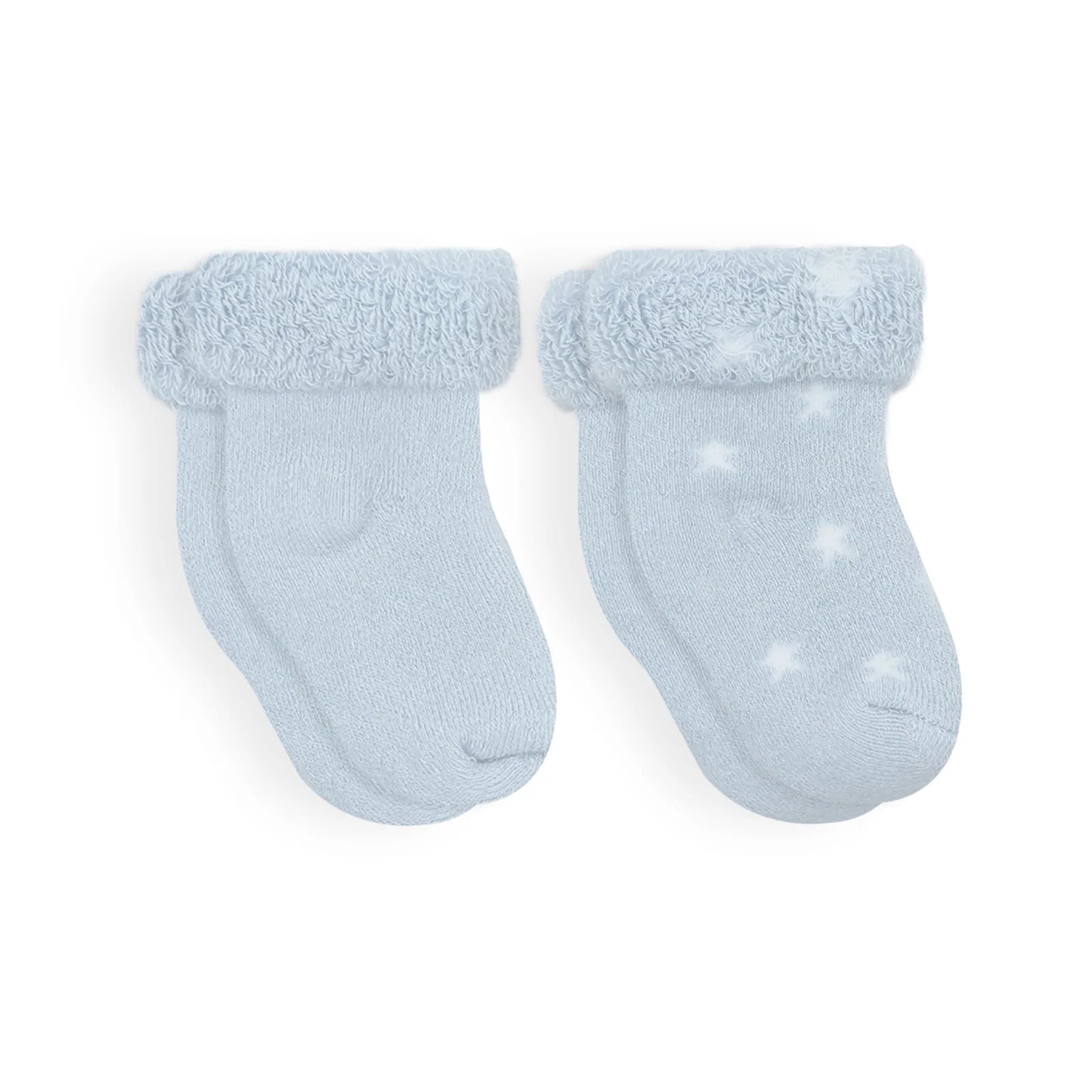 Hot Sale! Kushies Infant Sock Set - 2 Pairs in Ice Solid and Stars Design