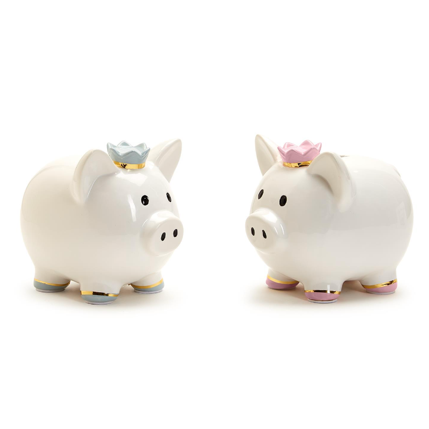 Charming Crown Piggy Bank for Kids - Ideal Gift