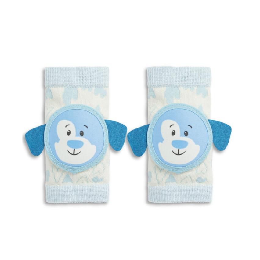 Demdaco Puppy-themed Easy Kneezies - Ideal Gift for 3 - 6 Months Old Active Babies