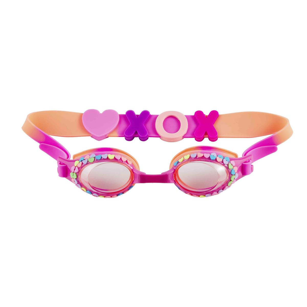 Hot Sale! Girls' Mud Pie Silicone Character UV - Protected Swim Goggles