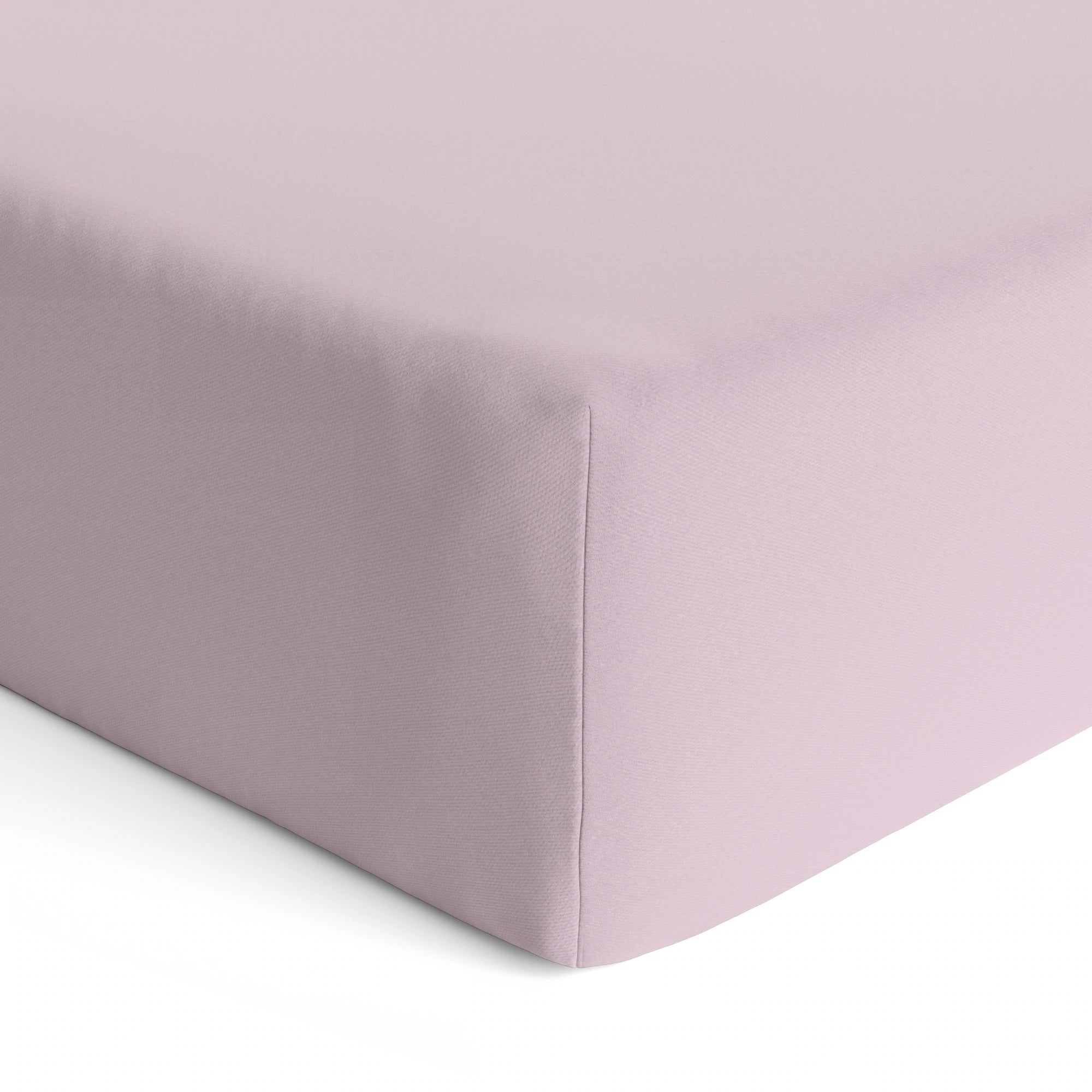 Soft Pink Kushies Percale Fitted Crib Sheet for a Comfortable Sleep