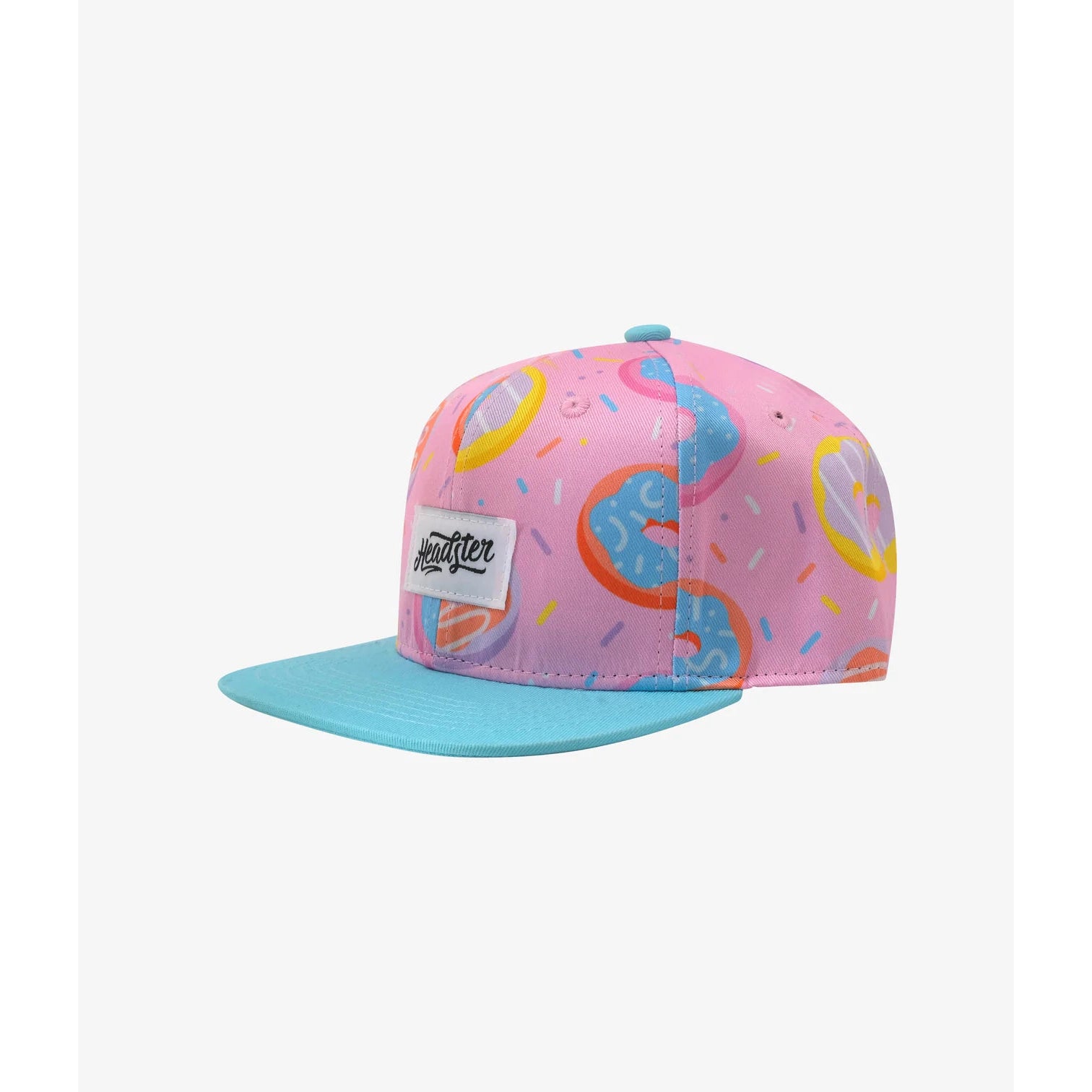 Adorable Pink Donut Snapback Hat for Headster Kids