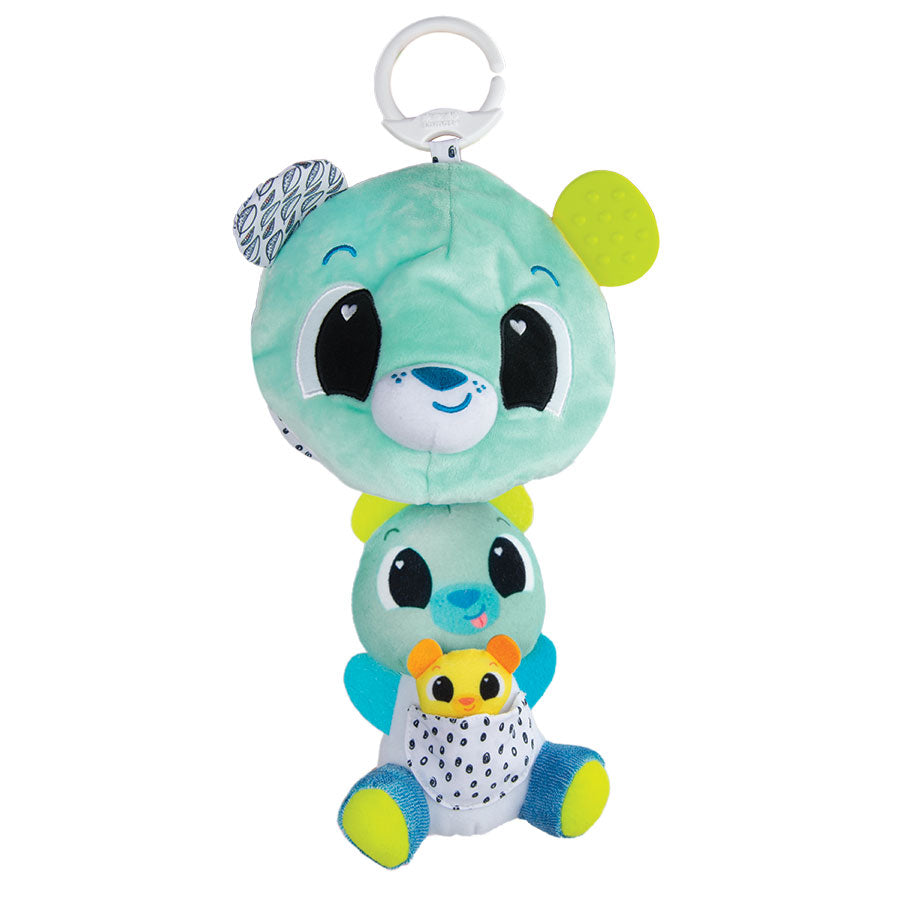 Lamaze 3-in-1 Clip & Go Bear: Surprise Sensory Toy for Babies