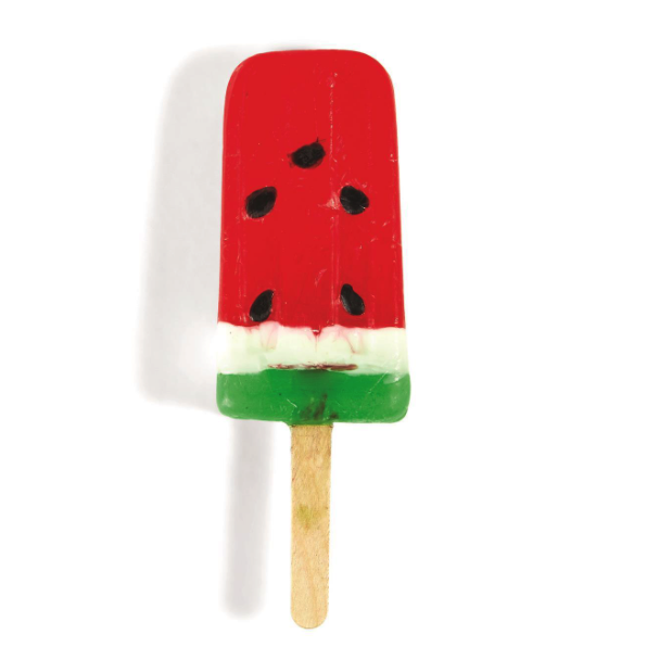 Artisanal Watermelon Scented Ice - Pop Style Hand - Made Soap