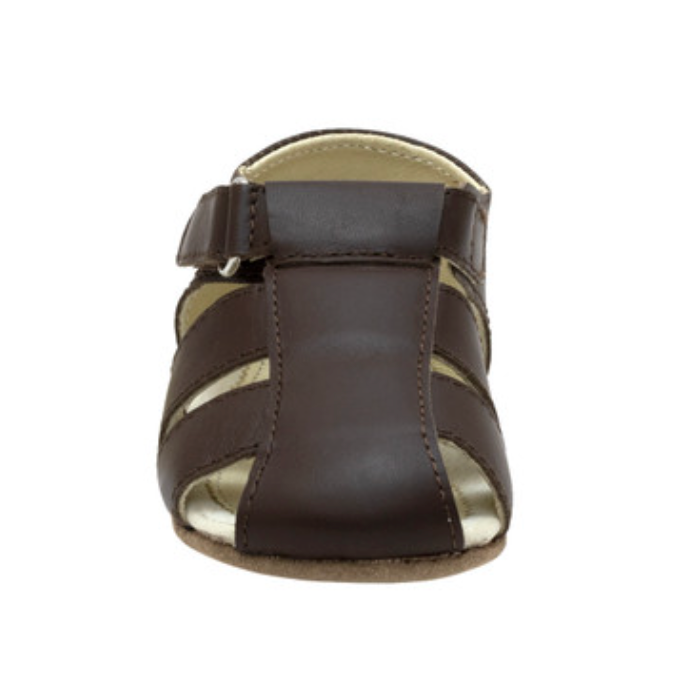 Robeez Brown Matthew Sandals - Ideal for Baby Walkers