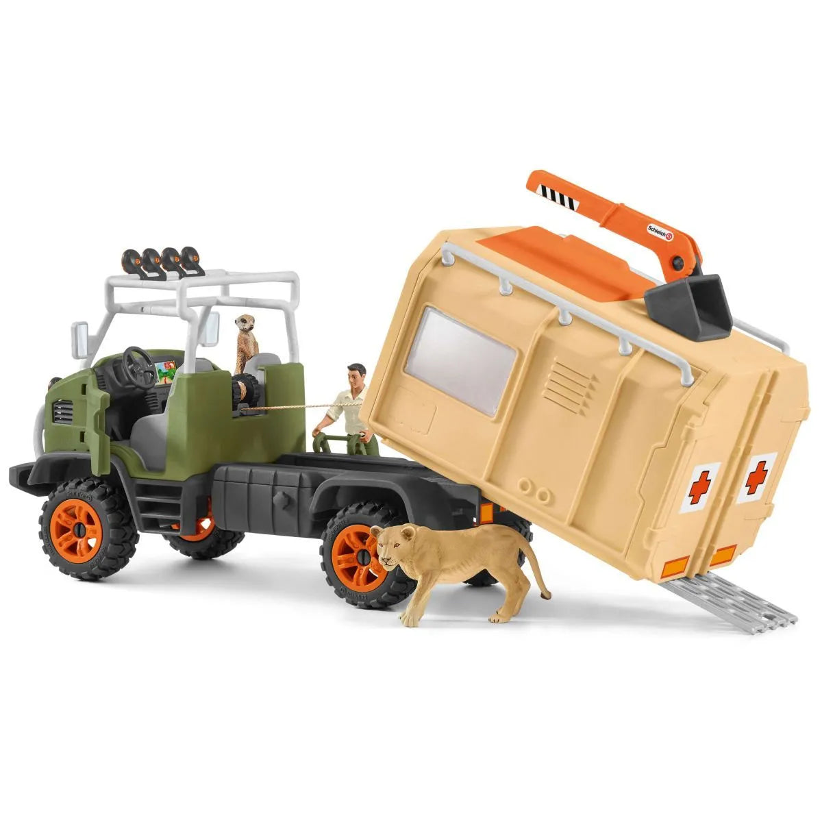 Schleich Animal Rescue: Large Truck Set - Ideal Gift!