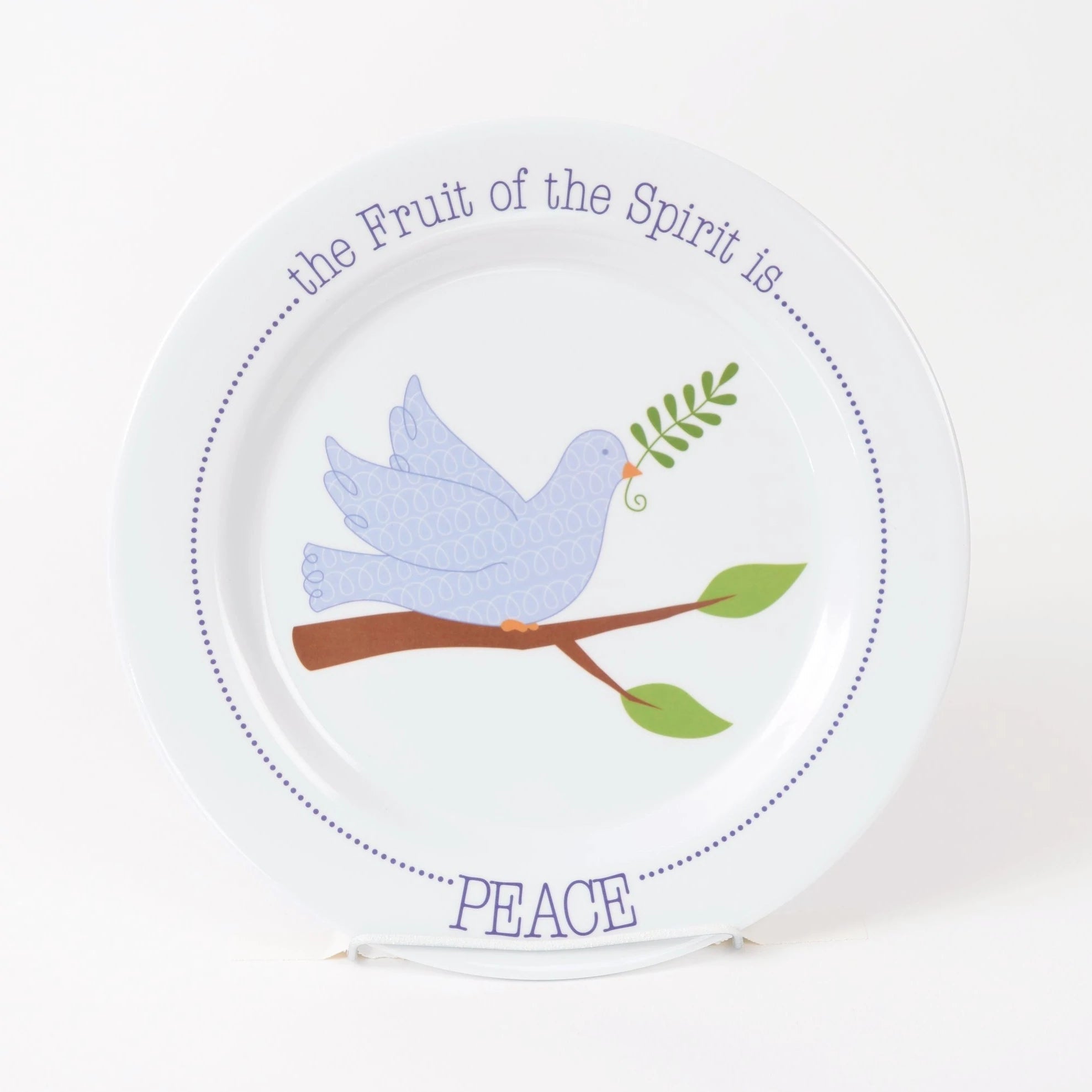 Exclusive Fruit-Filled Kids Plate for Spreading Peace at Home
